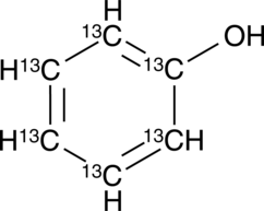 Phenol-13C6 Chemical Structure