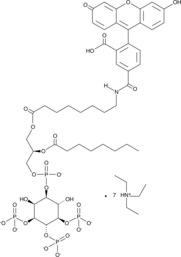 PtdIns-(3,4,5)-P3-fluorescein (triethylammonium salt) Chemical Structure