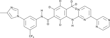 Radotinib-d6 Chemical Structure