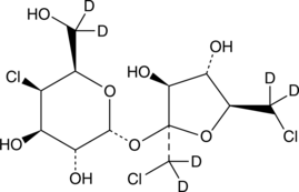 Sucralose-d6 Chemical Structure