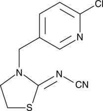 Thiacloprid Chemical Structure