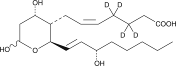 Thromboxane B2-d4 Chemical Structure