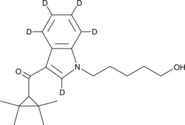 UR-144 N-(5-hydroxypentyl) metabolite-d5 Chemical Structure