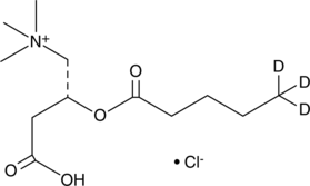 Valeryl-L-carnitine-d3 (chloride) Chemical Structure