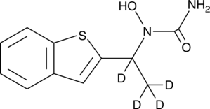 Zileuton-d4 Chemical Structure