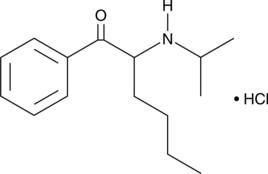 α-Isopropylaminohexanophenone (hydrochloride) Chemical Structure