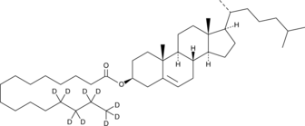 Cholesteryl Palmitate-d9 MaxSpec® Standard Chemical Structure