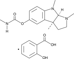 (-)-Physostigmine (salicylate) Chemical Structure