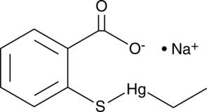 Thimerosal Chemical Structure