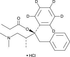 (+)-Propoxyphene-d5 (hydrochloride) (CRM) Chemical Structure
