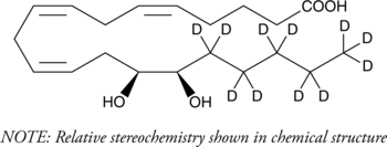 (±)14(15)-DiHET-d11 MaxSpec® Standard Chemical Structure