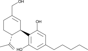 (-)-7-hydroxy Cannabidiol (CRM) Chemical Structure