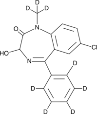 Temazepam-d8 (exempt preparation) Chemical Structure
