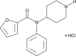 Furanyl norfentanyl (hydrochloride) (CRM) Chemical Structure
