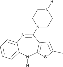 N-desmethyl Olanzapine Chemical Structure
