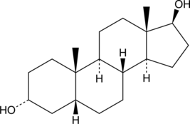 5β-Androstane-3α,17β-diol Chemical Structure