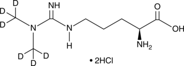 NG,NG-dimethyl-L-Arginine-d6 (hydrochloride) Chemical Structure
