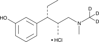 Tapentadol-d3 (hydrochloride) (CRM) Chemical Structure