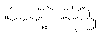PD 166285 dihydrochloride Chemical Structure