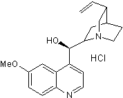 Quinine hydrochloride Chemical Structure