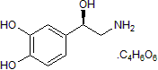 Noradrenaline bitartrate Chemical Structure
