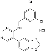 ML 315 hydrochloride Chemical Structure
