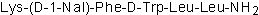 K-(D-1-Nal)-FwLL-NH2 Chemical Structure