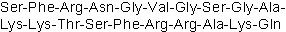 Neuropeptide S (Mouse) Chemical Structure