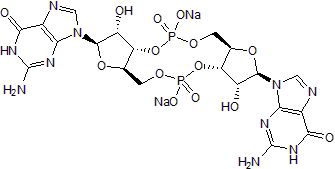 c-Di-GMP sodium salt Chemical Structure