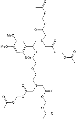 DMNPE-4 AM-caged-calcium Chemical Structure
