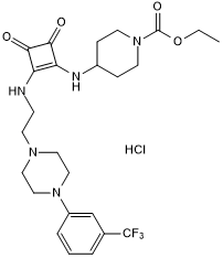 Squarunkin A hydrochloride Chemical Structure