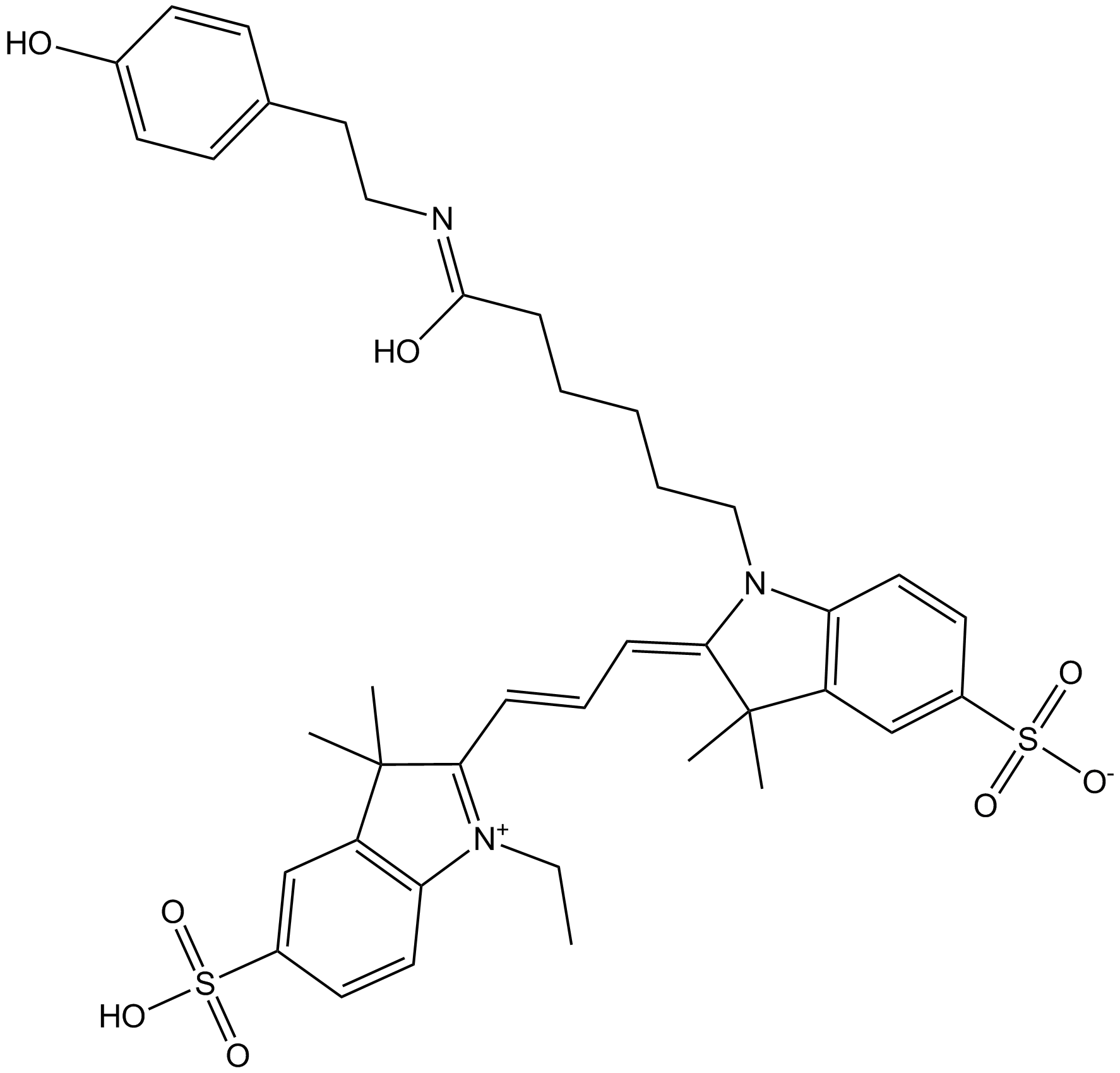 Cyanine 3 Tyramide Chemical Structure