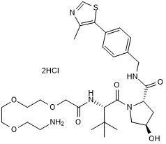 VH 032 amide-PEG3-amine Chemical Structure