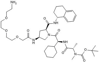 A 410099.1 amide-PEG3-amine Chemical Structure