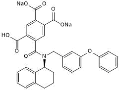 A 317491 sodium salt Chemical Structure