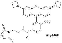 Janelia Fluor 549, Maleimide Chemical Structure
