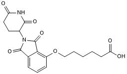 Thalidomide 4'-ether-alkylC5-acid Chemical Structure