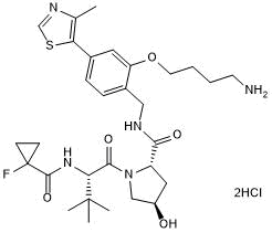 VH 101 phenol-alkylC4-amine Chemical Structure