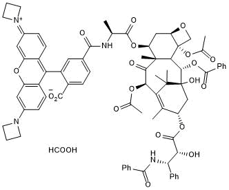 Taxol Janelia Fluor ® 549 Chemical Structure