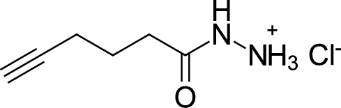 Alkyne hydrazide Chemical Structure