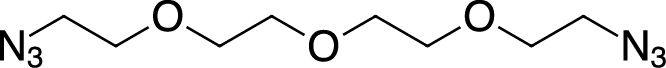 Azide-PEG4-Azide Chemical Structure