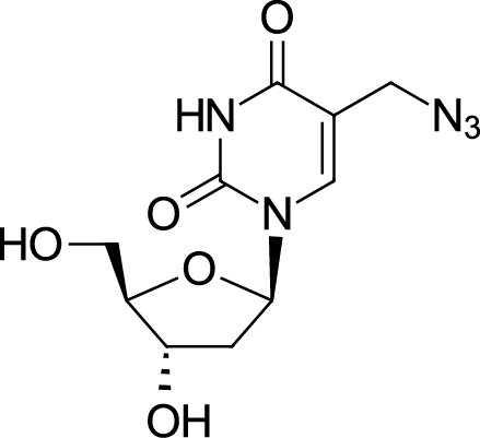 AmdU (5-azidomethyl-2'-deoxyuridine) Chemical Structure
