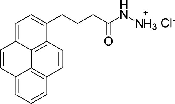 Pyrene hydrazide Chemical Structure