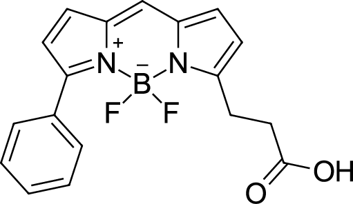 BDP R6G carboxylic acid Chemical Structure