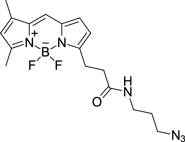 BDP FL azide Chemical Structure