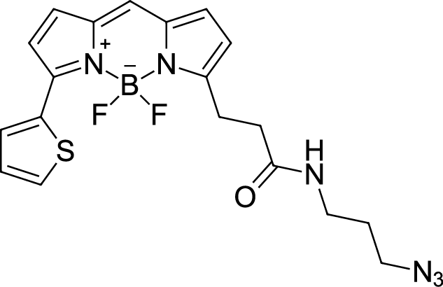 BDP 558/568 azide Chemical Structure