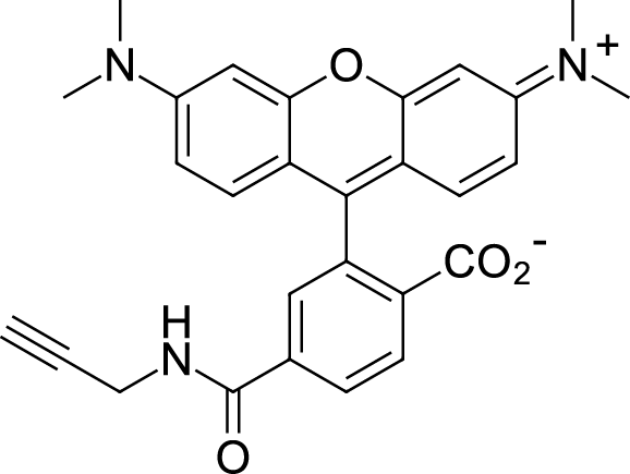 TAMRA alkyne, 6-isomer Chemical Structure