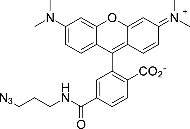 TAMRA azide, 6-isomer Chemical Structure
