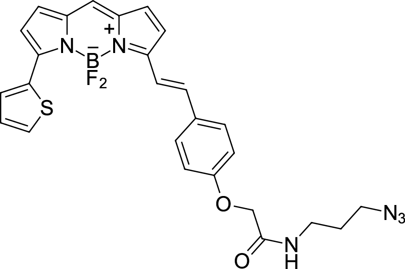 BDP 630/650 azide Chemical Structure