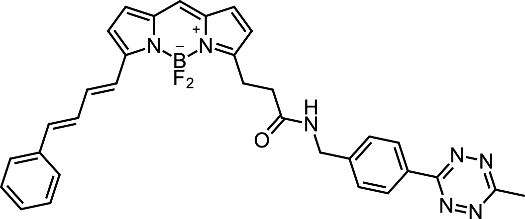 BDP 581/591 tetrazine Chemical Structure